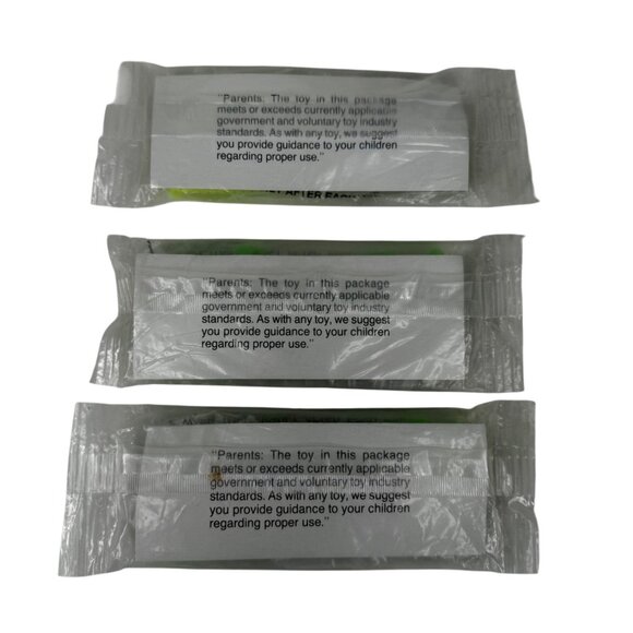 1993 TaleSpin Color Changing Straws Kit Louie Set of 3 Kellogg Cereal Premium VT - Picture 8 of 8